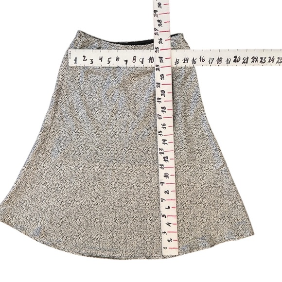 Sienna Sky Black and White A-Line Skirt - Picture 3 of 4